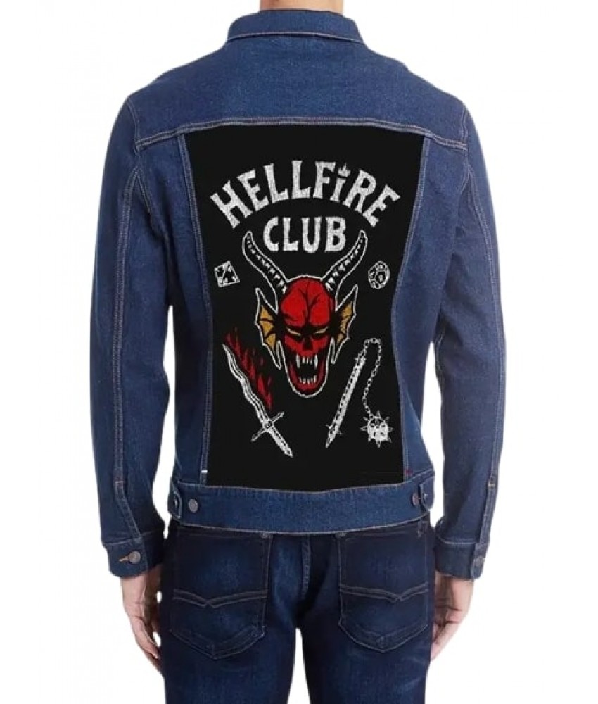 Hellfire Club Stranger Things Jeans Jacket